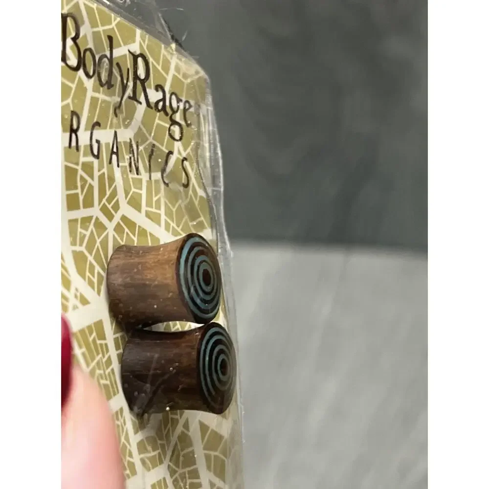 BodyRage Organics Wood Plug 7/16